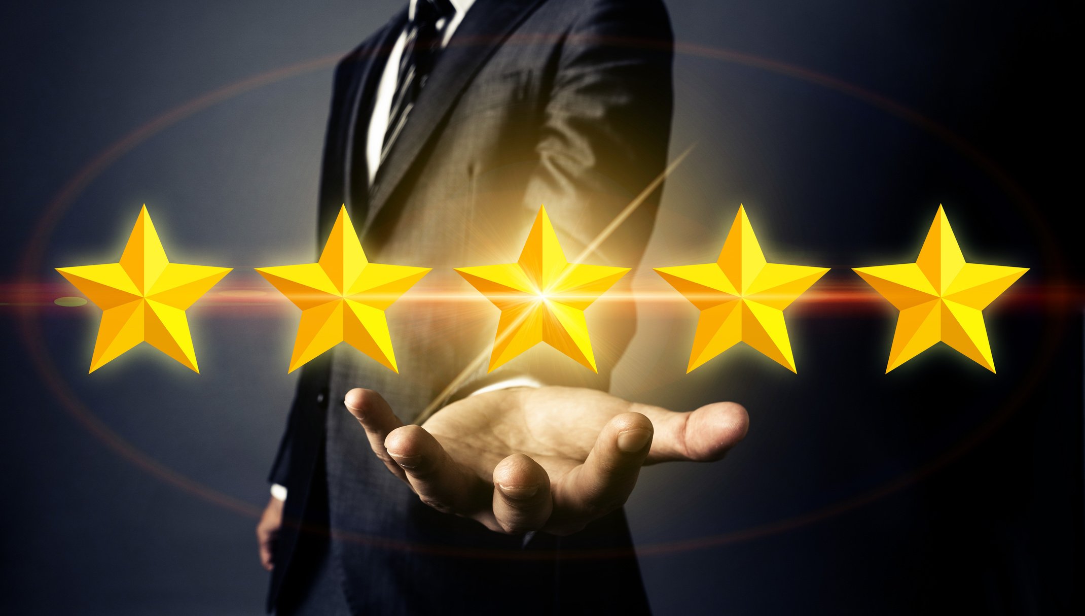 Rating stars concept. Comparison. Ranking. Recommendation.